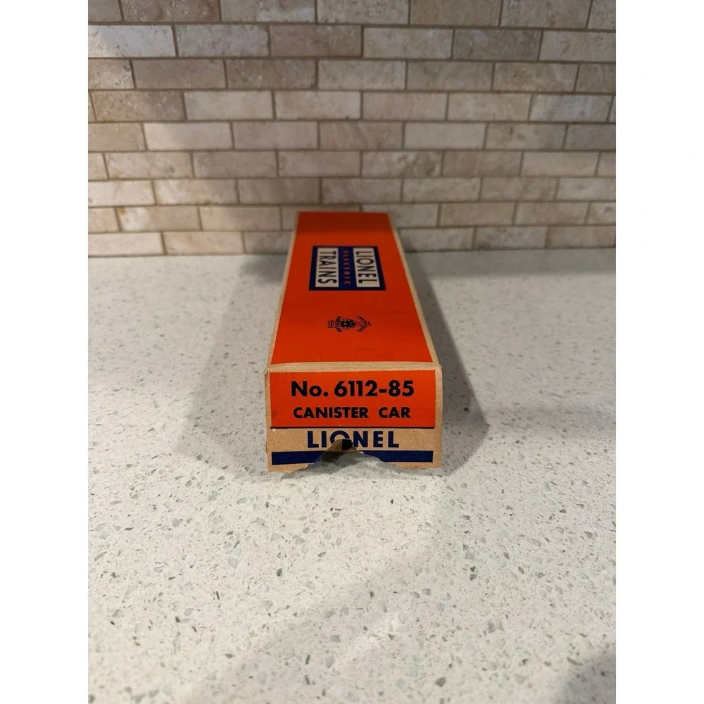 Lionel O‎ Scale 6112 Canister Car Air Activated Rare